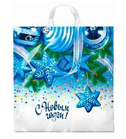 Пакет петл. 40*42 ПВД НГ Звёздный декор 45мкм