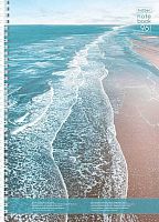 Тетрадь 96л. (клетка) А4 ХАТ спираль "Aqualife" 23399 обл.с карм.,перфор.на отрыв