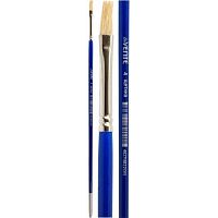 Кисть щетина № 4 плоская deVente "Art" 8073039 удлин.дерев.ручка