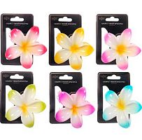 Заколка-краб д/волос "Нежная лилия" 746-610 асс.