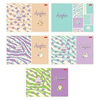 Альбом для рис.48л. ХАТ "Floral Vibe" лам.soft-touch,на скобе,асс.