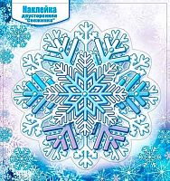 Наклейка НГ "Снежинка" 079.188 двустор.