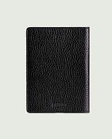 Обложка д/паспорта O.88.FP. нат.кожа, чёрный