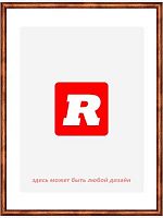 Фоторамка пластик 30*40см Радуга бронза,ширина багета-12мм