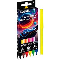 Фломастеры  6цв. deVENTE "Turbo Galaxy" 5080627 вент.колп.,к/к/подвес