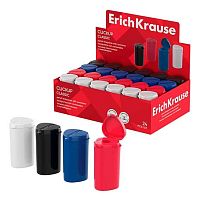 Точилка с контейнером 1отв. EK ClickUp "Classic" 60068 пластик,асс.