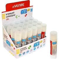 Клей-карандаш 15гр. deVENTE "Gel" 4042053 PVA основа,гелевый кристально-прозр.
