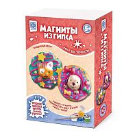 Магниты из гипса Фантазер "Десерт. Пончики" 707732