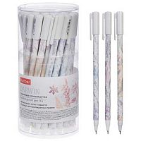 Ручка гелевая "Пиши-Стирай" ХАТ "Дарвин" 094269 синяя,0,6мм,игольч.,пластик.туба