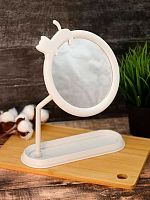 Зеркало настол. АЛЕФ GIRLY "Cat sleeping" 157P-352-39-01 белый