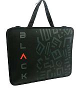 Папка пластик,с ручками А4 ПЧЕЛКА ПМ-А4-26 "Black" д/тетрадей