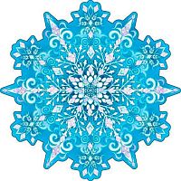 Украшение на скотче "Снежинка" 88.872