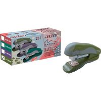 Степлер №24/6, 26/6 20л. deVENTE "Marandi" 4142200 пластик,с каучк.вставкой,фисташковый,к/к