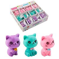 Ластик-насадка КОКОС SONGYEA "Котёнок" 253637 каучук.,35*23*20мм,асс.