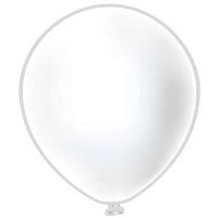 Шары возд. Микрос 10" Пастель белый Ч02460