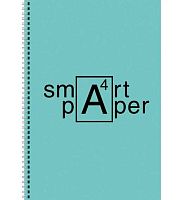 Тетрадь 80л. (клетка) А4 ЭКСМО спираль "Smart paper. No 2" ТС4804952 мел.карт.,мат.лам.,тонир.офс.