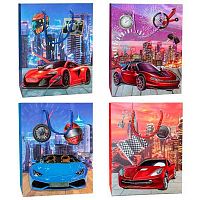 Пакет бум. люкс ПГС "Авто" 26*32см Н7488-28 акпб572-Т