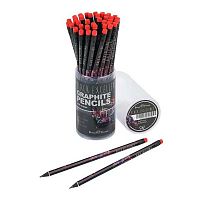 Карандаш ч/гр. пластик. с ласт. BV Black Excellence "Car" 21-0070/07 HB