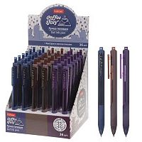 Ручка гелевая авт. ХАТ "Кофейные истории" 094341 ассорти,0,5мм,карт.мини-дисплей