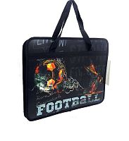 Папка пластик,с ручками А4 ПЧЕЛКА ПМ-А4-251 "Удар" широкая