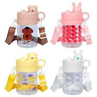 Бутылка пластик. 700мл КОКОС "Animals" 253552 асс.