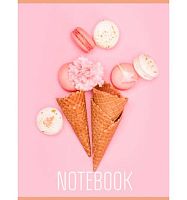 Тетрадь 60л. (клетка) А4 ЭКСМО "Gold glitter. No 2" ТБ4604996 мел.карт.,мат.лам.,глиттер