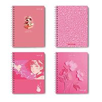 Тетрадь 96л. (клетка) SVETOCH спираль "Розовые сны" Т111 (01185)