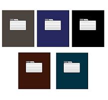 Тетрадь 96л. (клетка) ПЗБФ Премиум "Тёмный микс" 021245 мат.лам.,асс.