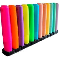 Набор маркеров текст. 12цв. ATTOMEX 5045514 скош.,1-5мм,пластик/к