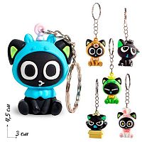 Брелок "Котик" ПВХ Р-KS-21 КбрР-KS-21