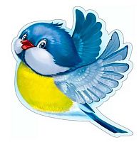 Украшение на скотче "Синичка" 88.845