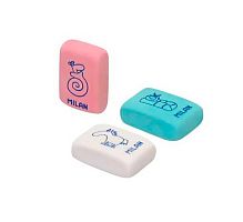 Ластик MILAN CNM460 с рис.,синтет.каучук,3,1*2,3*0,7см,асс.