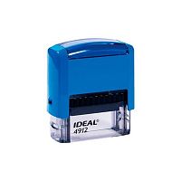 Штамп самонаб. Trodat IDEAL 4912 (125427) 4стр. 47*18мм,синий,1касса