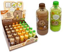 Ластик INTELLIGENT TOCHAIN "Juice&Capybara" DJ-418 термопласт.рез.,45*20мм,цилиндр.,футл.