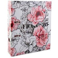 Регистратор 75мм Fiorenzo А4 "Цветочный шик" 253449 глянц.лам.картон.,разбор.