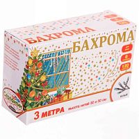 Гирлянда электрич. Бахрома LED 120л. белый,3м,30/50см,прозр.провод 196-082