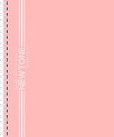 Тетрадь 96л. (линейка) ХАТ спираль Premium "Newtone Pastel Розовый кварц" 05056 лам.soft-touch