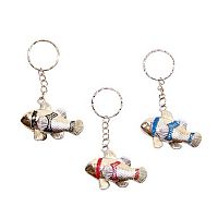 Брелок "Рыбка" металл,4,5см W-40