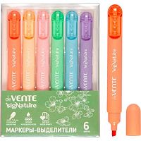 Набор маркеров текст.  6цв. deVENTE "sigNATURE" 5045512 скош.1-4мм,пластик/к