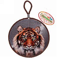 Подставка п/горячее Символ Года 2022 "Тигр Блейз" 16см 891-902 керам.