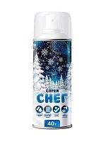 Снег синтетический ФЕНИКС "Белый" 95019 нетающий,в спрее 4,5*15*4,5см 40гр.