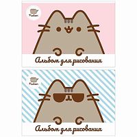 Альбом для рис.40л. КанцБиз склейка "Pusheen" ЕАС-PS12 выб.уф-лак двойной