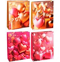 Пакет подар. "Море сердец" 31*40*12см 775-0998