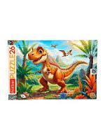 Пазлы   26 ХАТ А4 "Динозавр Рекс" 35814 в рамке