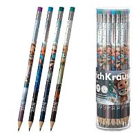 Карандаш ч/гр. пластик. с ласт. EK "Magic Pet" HB 62769 круглый