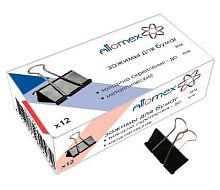 Зажим для бумаг ATTOMEX 32мм черн.металл. 4131303