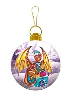 Шар с предсказаниями Миленд "Праздничный дракоша" НУ-5825 метал.