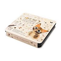 Карандаши 72цв. BV "Love Me. Милый котик" 30-0158/01 метал.короб.