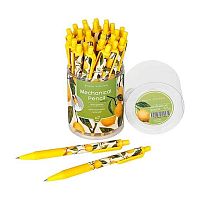 Карандаш авт. 0,7мм BV Flora "Lemons" 21-0076/14 HB,с ласт.