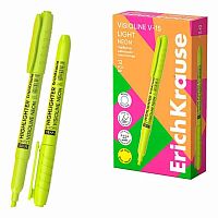 Маркер текст. EK VisioLine V-15 Классика Неон 65567 жёлтый,скош.,0,6-3,6мм